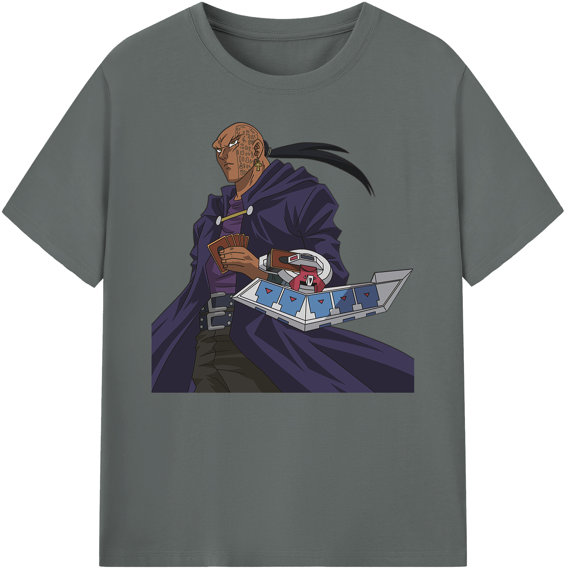 （画像用） 遊☆戯☆王 Yu-Gi-Oh! 綿100％ メンズ半袖Tシャツ｜肌触りやわらか＆通気性